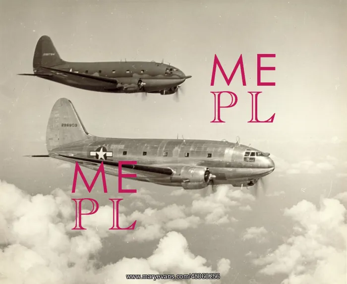 : Two Curtiss C-46A-CU Commandos 42-96803 and 42-96784 : Two Curtiss C-46A-CU Commandos 42-96803 and 42-96784