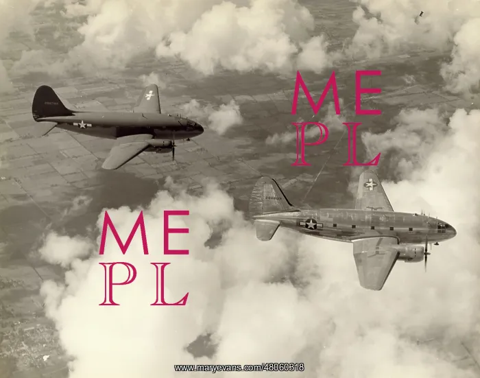: Two Curtiss C-46A-CU Commandos 42-96803 and 42-96784 : Two Curtiss C-46A-CU Commandos 42-96803 and 42-96784