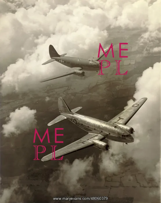 : Two Curtiss C-46A-CU Commandos 42-96803 and 42-96784 : Two Curtiss C-46A-CU Commandos 42-96803 and 42-96784
