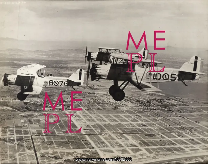 : Three Curtiss OC-2 Falcons of the US Marine Corps : Three Curtiss OC-2 Falcons of the US Marine Corps