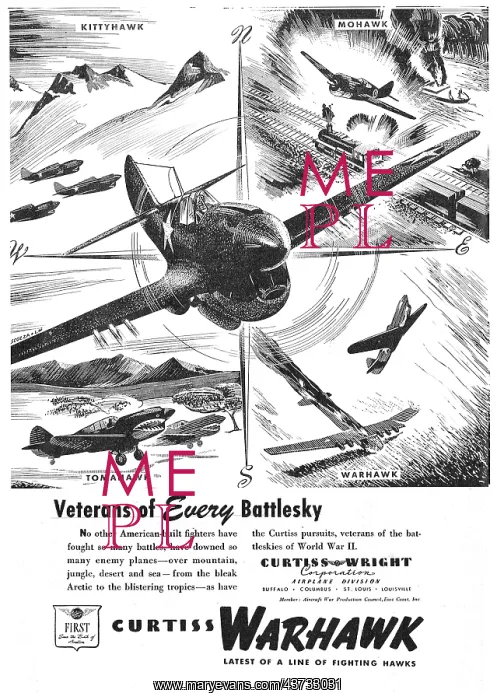 : Curtiss-Wright Kittyhawk - Warhawk : Curtiss-Wright Kittyhawk - Warhawk