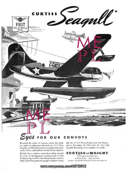 : Curtiss-Wright Seagull - Seamew : Curtiss-Wright Seagull - Seamew