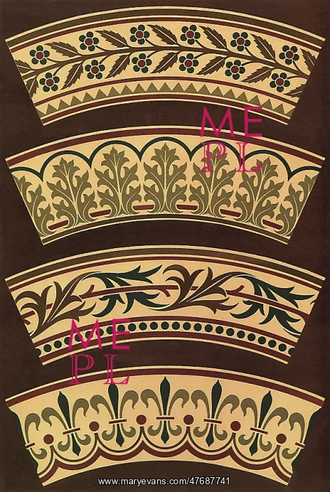  : Four Curved Bands