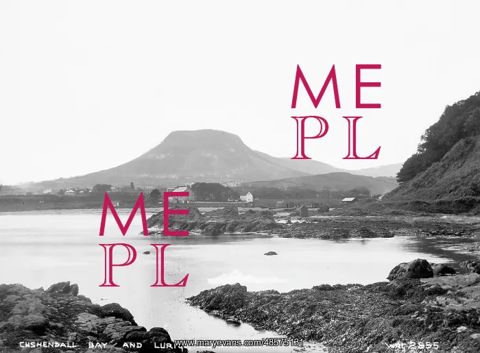 : Cushendall Bay and Lurig, Co. Antrim : Cushendall Bay and Lurig, Co. Antrim