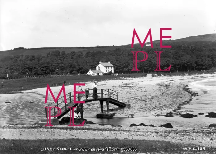 : Cushendall River and Strand : Cushendall River and Strand