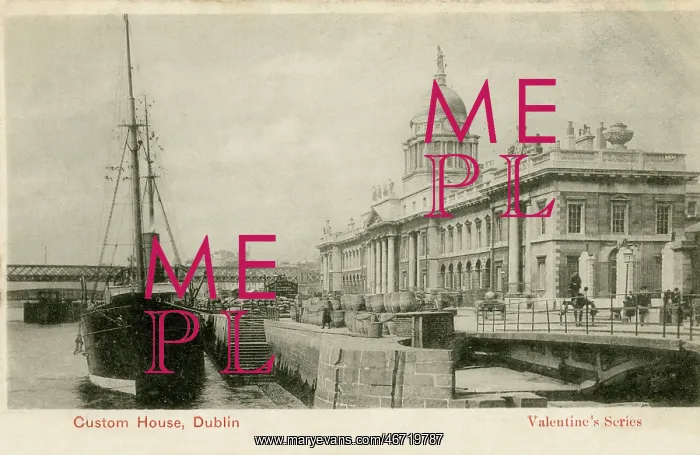 : The Custom House, Dublin, Ireland : The Custom House, Dublin, Ireland
