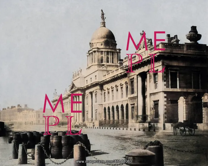 : Customs House, Dublin, Ireland : Customs House, Dublin, Ireland
