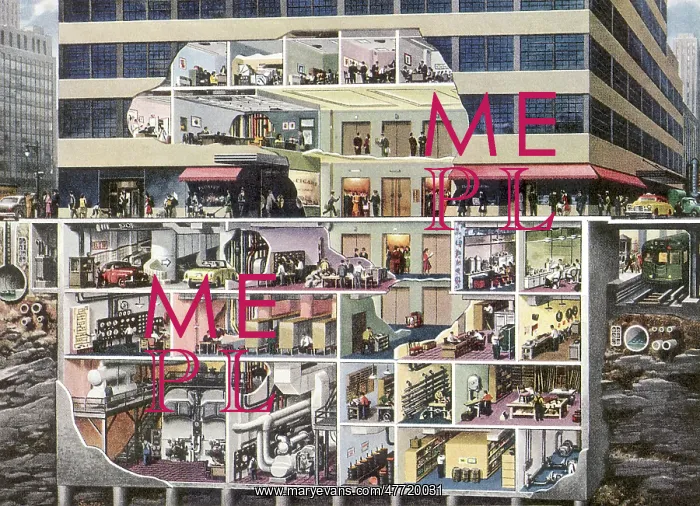: Cutaway Office Building : Cutaway Office Building