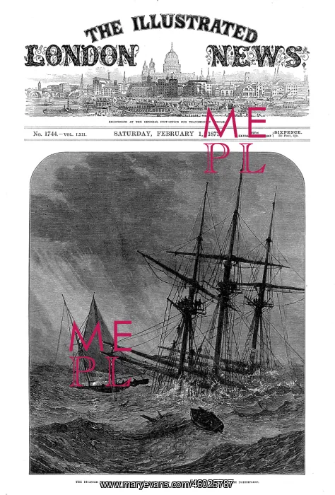 : Cutter's boat taking survivors from the Northfleet : Cutter's boat taking survivors from the Northfleet