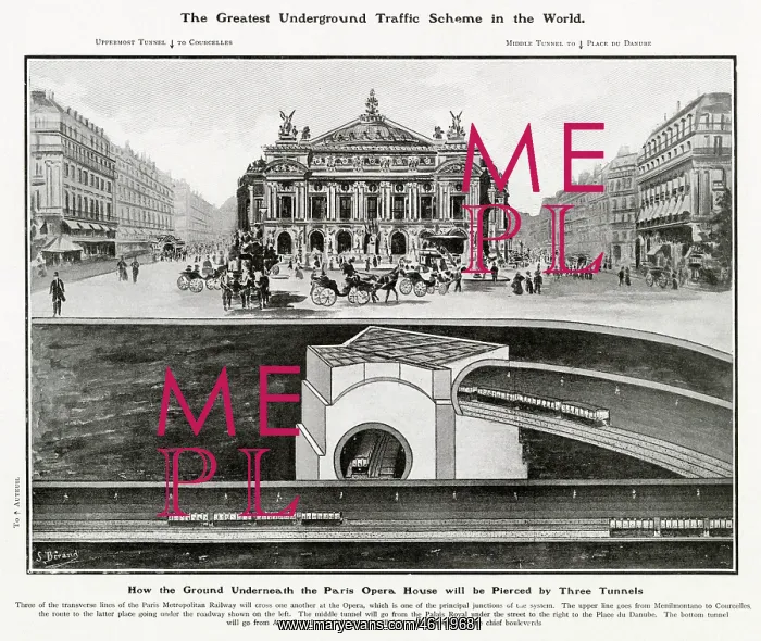 : Cutting sixty miles of tunnel in Paris : Cutting sixty miles of tunnel in Paris
