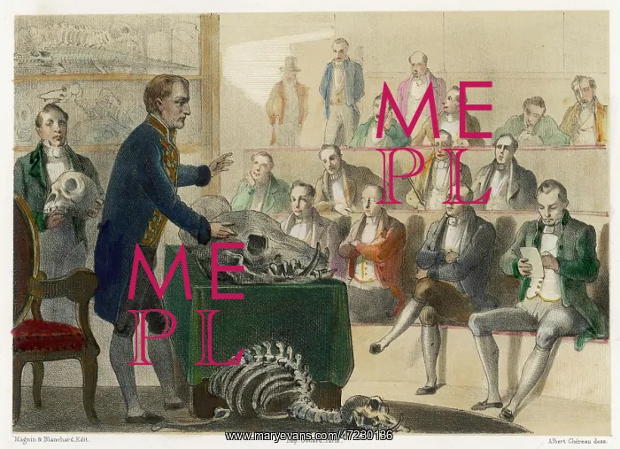 : Cuvier Lecturing : Cuvier Lecturing