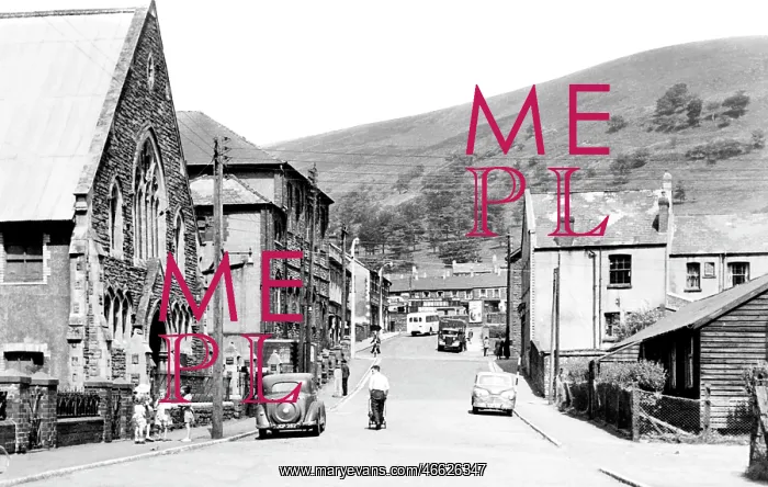  : Cwm, Town Centre c1955