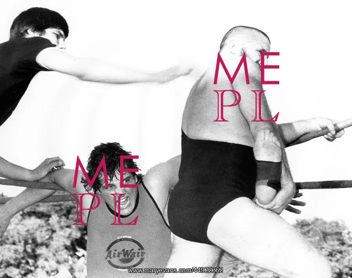 : Cyanide Sid Cooper and Chris Adams, wrestlers : Cyanide Sid Cooper and Chris Adams, wrestlers