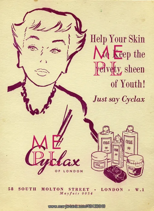 : Cyclax advert - Queen Charlotte's Ball programme : Cyclax advert - Queen Charlotte's Ball programme