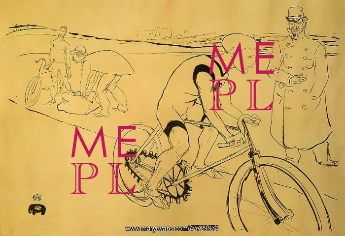 : Cycle Michael, by Toulouse-Lautrec : Cycle Michael, by Toulouse-Lautrec