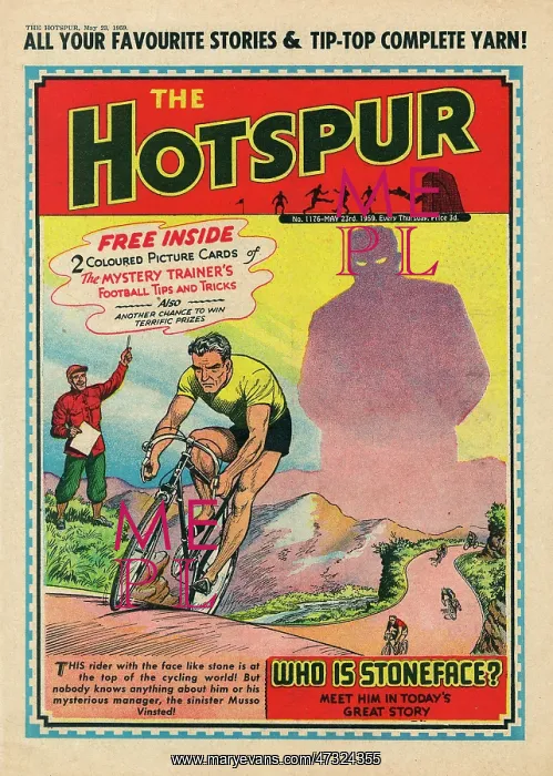 : CYCLE RACE / HOTSPUR 1959 : CYCLE RACE / HOTSPUR 1959