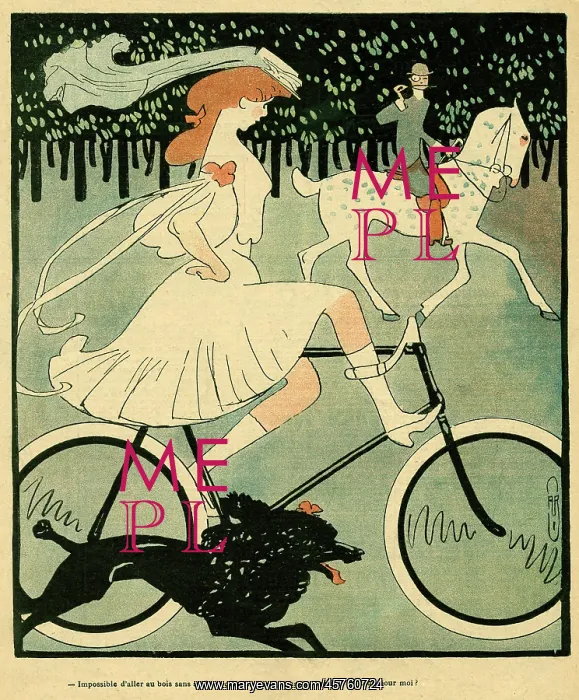 : CYCLIST IN THE BOIS : CYCLIST IN THE BOIS