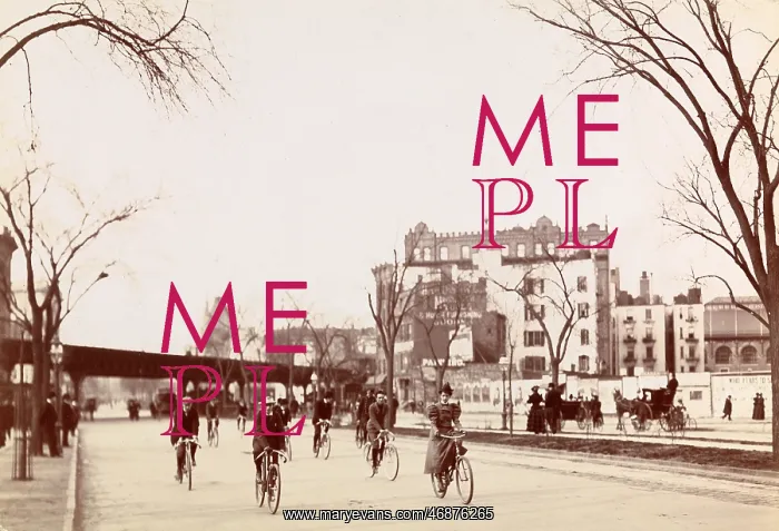  : Cyclists in New York