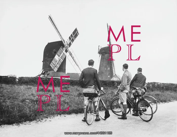 : CYCLISTS & WINDMILLS : CYCLISTS & WINDMILLS