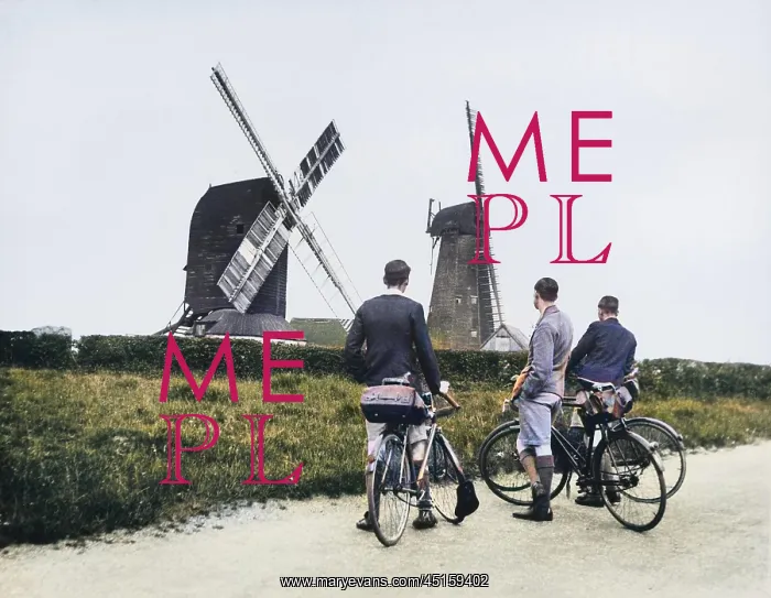 : CYCLISTS & WINDMILLS : CYCLISTS & WINDMILLS