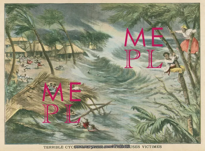 : CYCLONE / TAHITI 1906 : CYCLONE / TAHITI 1906