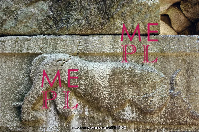 : Cyclopean walls. Lion's gate. Butrint. Republic of Albania : Cyclopean walls. Lion's gate. Butrint. Republic of Albania