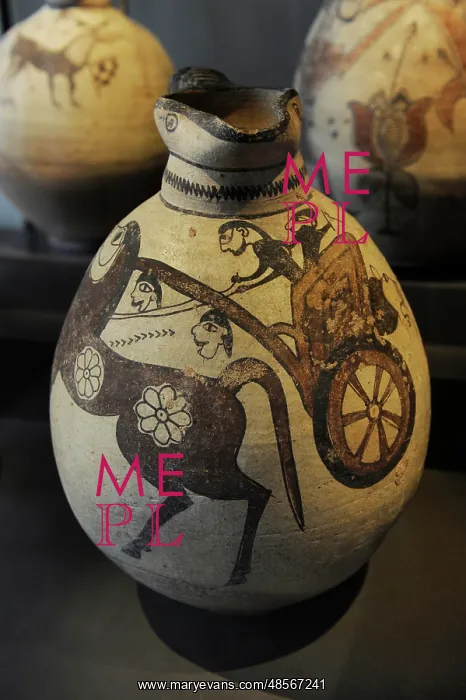 : Cypriot jug. Pottery. 8th-6th centuries BC : Cypriot jug. Pottery. 8th-6th centuries BC