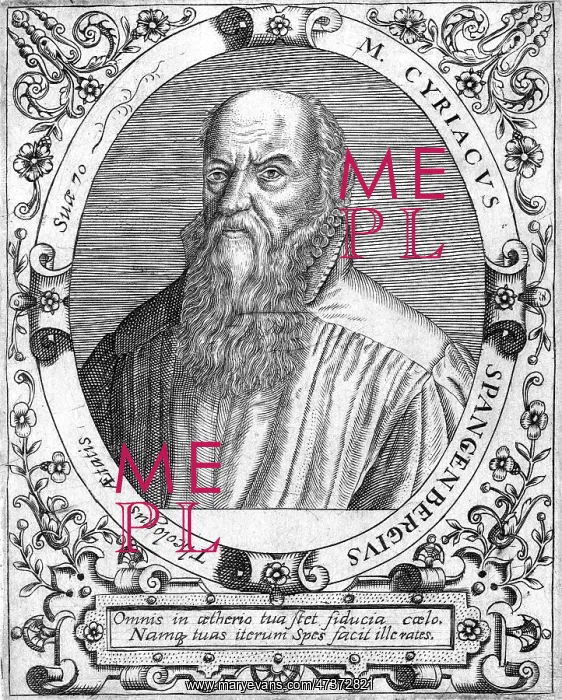  : CYRIACUS SPANGENBERG