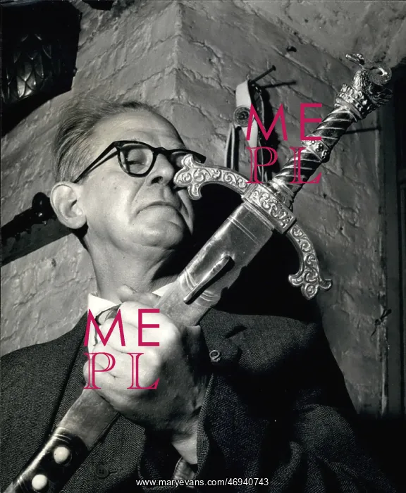 : Cyril Brashier, armoury expert, Royal Opera House, London : Cyril Brashier, armoury expert, Royal Opera House, London