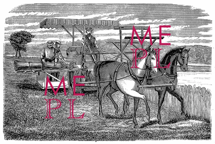 : Cyrus McCormick's reaper and binder, an improvement : Cyrus McCormick's reaper and binder, an improvement