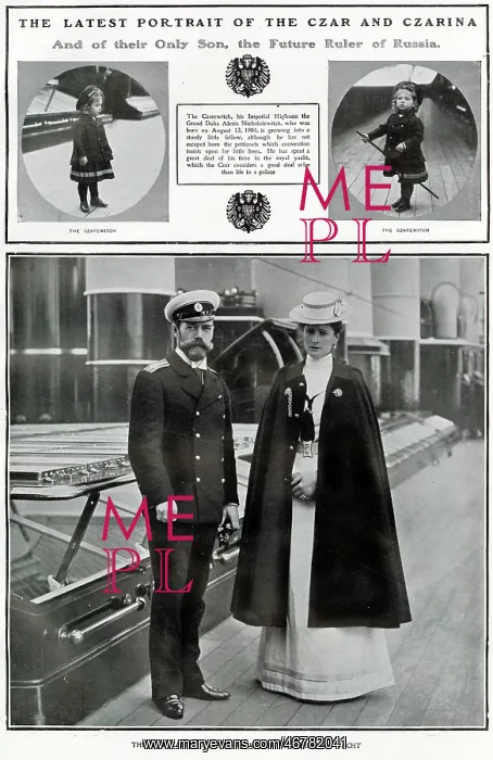 : Czar Nicholas II and Alexandra Feodorovna : Czar Nicholas II and Alexandra Feodorovna