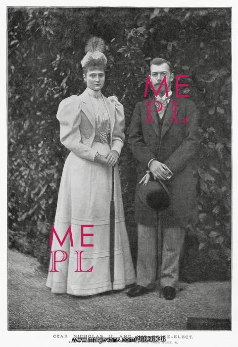 : Czar Nicholas II and Alexandra Feodorovna : Czar Nicholas II and Alexandra Feodorovna