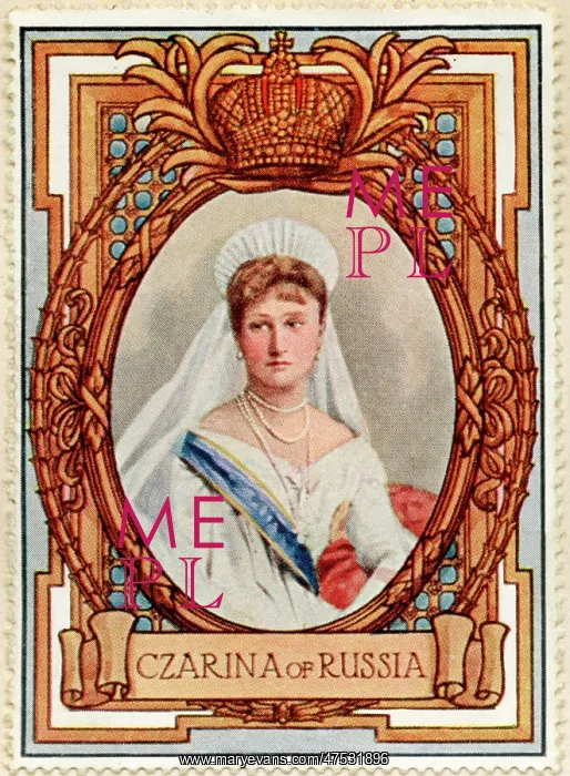 : Czarina of Russia / Stamp : Czarina of Russia / Stamp