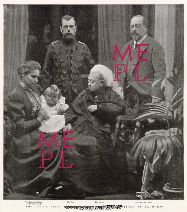 : Czar's visit to see Queen Victoria 1896 : Czar's visit to see Queen Victoria 1896