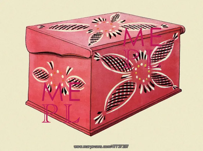 : Czech Dower Chest : Czech Dower Chest