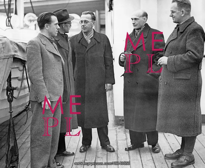 : Czech refugees aboard the Baltrover, 1938 : Czech refugees aboard the Baltrover, 1938