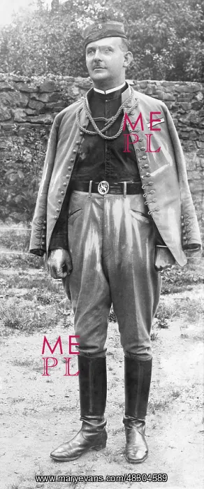 : Czech in Sokol uniform, 1929 : Czech in Sokol uniform, 1929