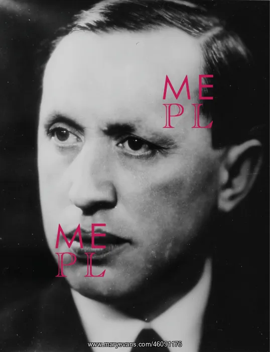 : The Czech writer Karel apek. About 1935 : The Czech writer Karel apek. About 1935