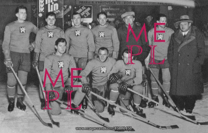  : Czechoslovak hockey team in 1933
