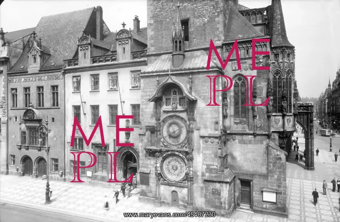 : Czechoslovakia 1937, Old Twn Astronomical Clock : Czechoslovakia 1937, Old Twn Astronomical Clock