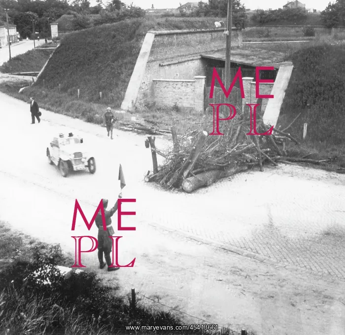  : Czechoslovakia - Germany border, 1938, partialy