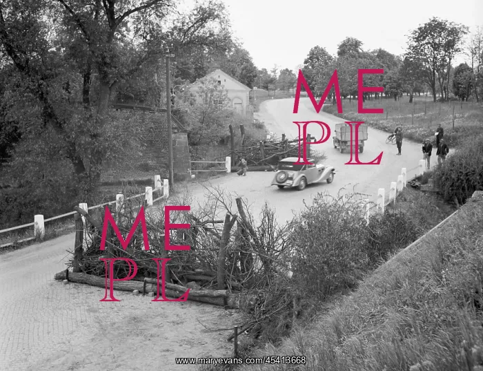  : Czechoslovakia - Germany border, 1938, partialy