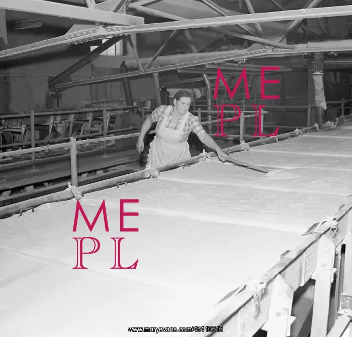 : Czechoslovakia - Melnik 1950. Sugar refinery : Czechoslovakia - Melnik 1950. Sugar refinery