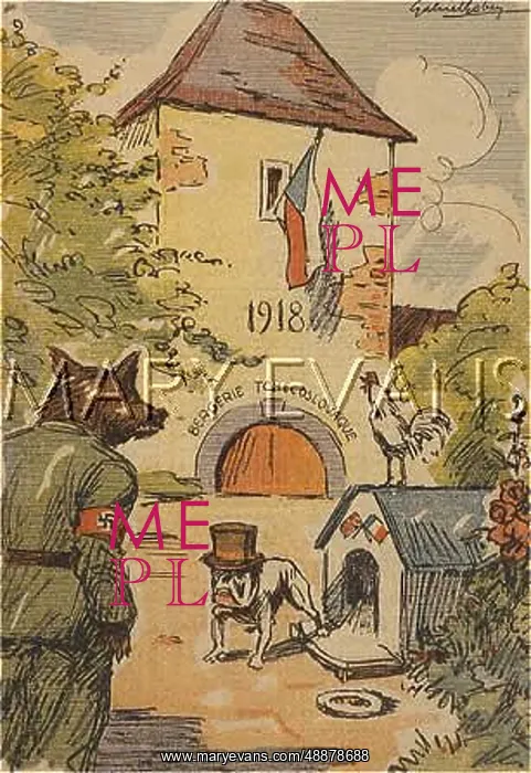 : CZECHOSLOVAKIA MENACED : CZECHOSLOVAKIA MENACED