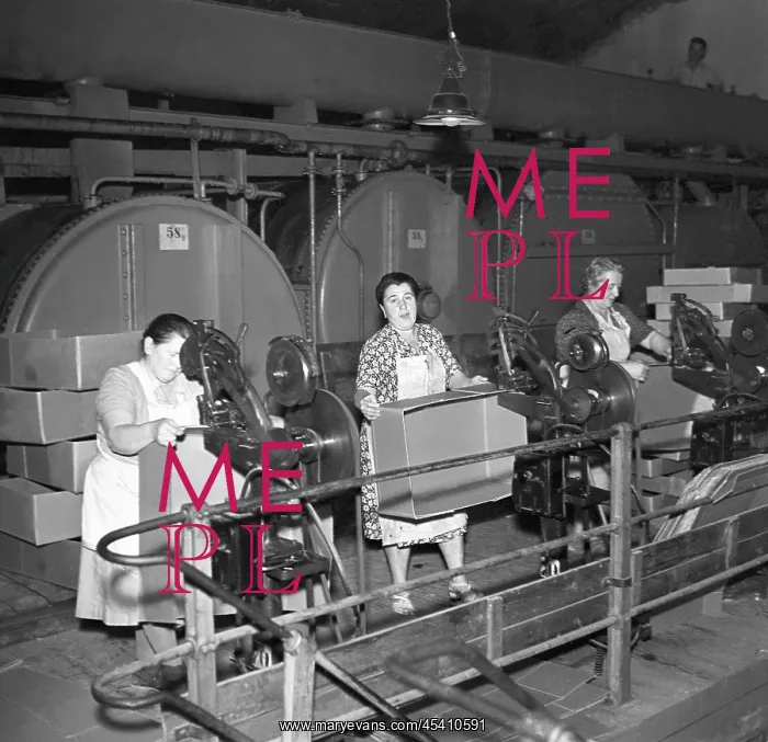 : Czechoslovakia - Modrany 1950. Sugar refinery : Czechoslovakia - Modrany 1950. Sugar refinery