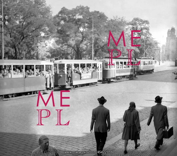 : Czechoslovakia, Prague 1947. Packed electric powered : Czechoslovakia, Prague 1947. Packed electric powered