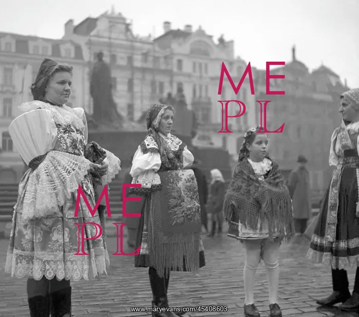 : Czechoslovakia - Prague, 1948. Not so Enthusiastic : Czechoslovakia - Prague, 1948. Not so Enthusiastic