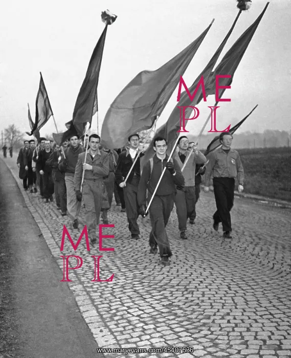 : Czechoslovakia - Prague, 1948. Young and Enthusiastic : Czechoslovakia - Prague, 1948. Young and Enthusiastic