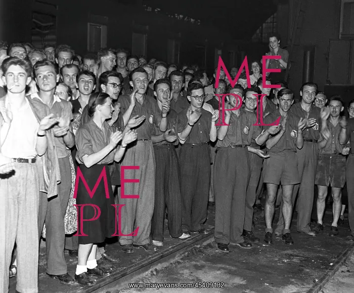 : Czechoslovakia - Prague, 1950. Young and Enthusiastic : Czechoslovakia - Prague, 1950. Young and Enthusiastic