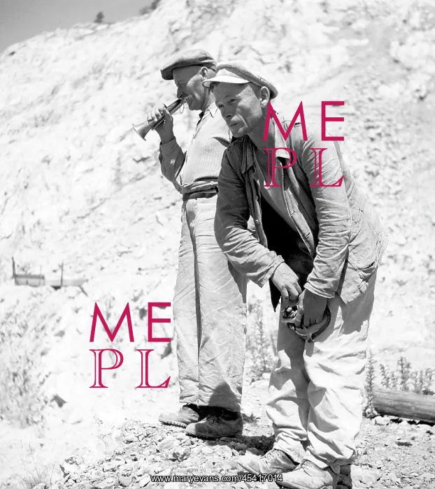 : Czechoslovakia, Stramberg 1948. Limestone mine : Czechoslovakia, Stramberg 1948. Limestone mine